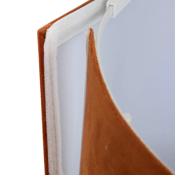 ABAT JOUR VELOURS BELINE TERRACOTTA D.40CM