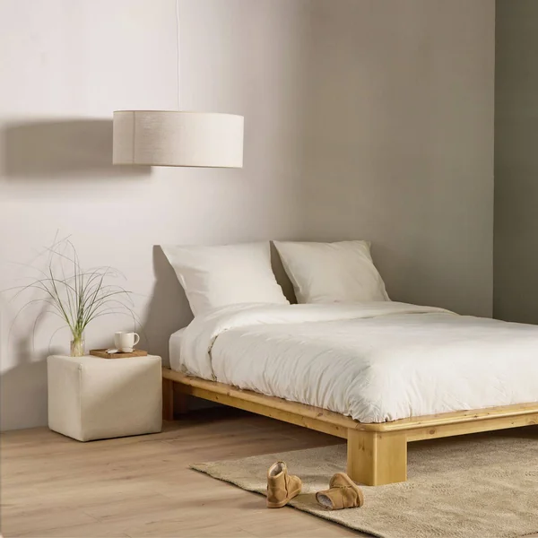 Abat-jour pour suspension lin 60 cm Roseline