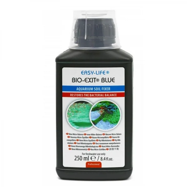 Anti algue bio-exit blue, doux pour l'aquarium EASY LIFE - 250ml