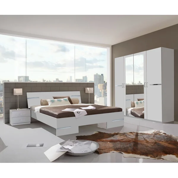 Armoire adulte contemporaine 180 cm Marlene | Matelpro