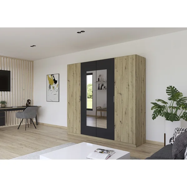 Armoire adulte contemporaine portes battantes Julietta