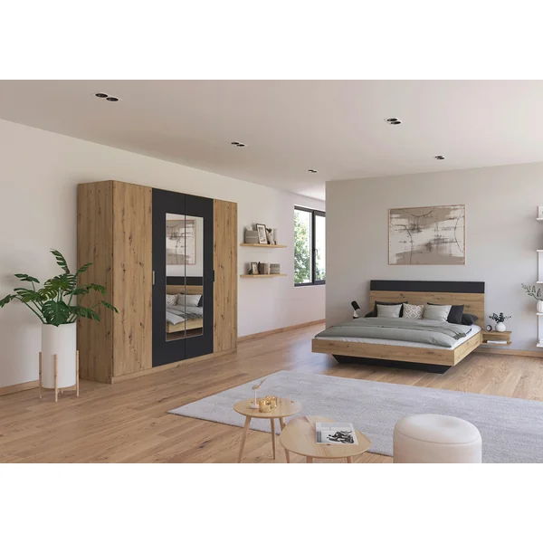 Armoire adulte contemporaine portes battantes Julietta
