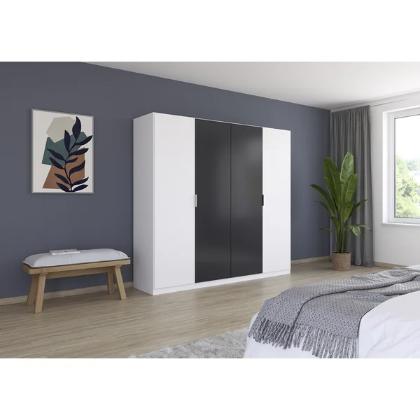 Armoire adulte contemporaine portes battantes Julietta