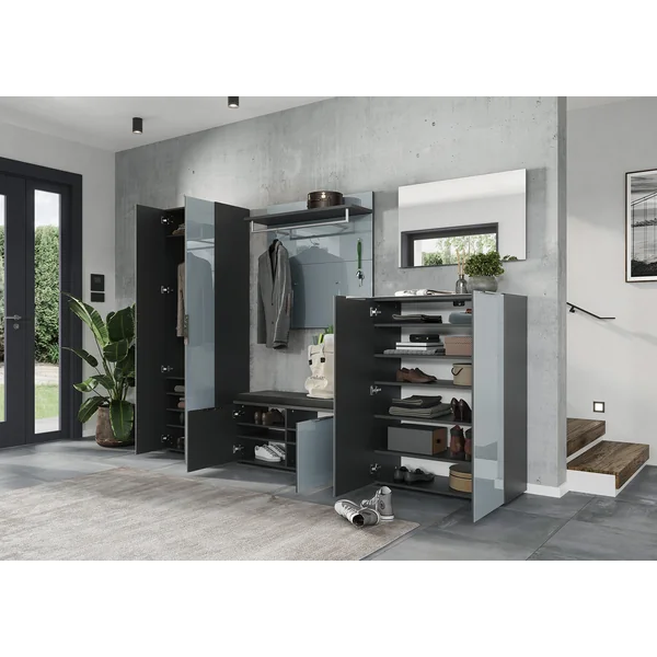 Armoire d'entrée moderne gris/graphite Australia