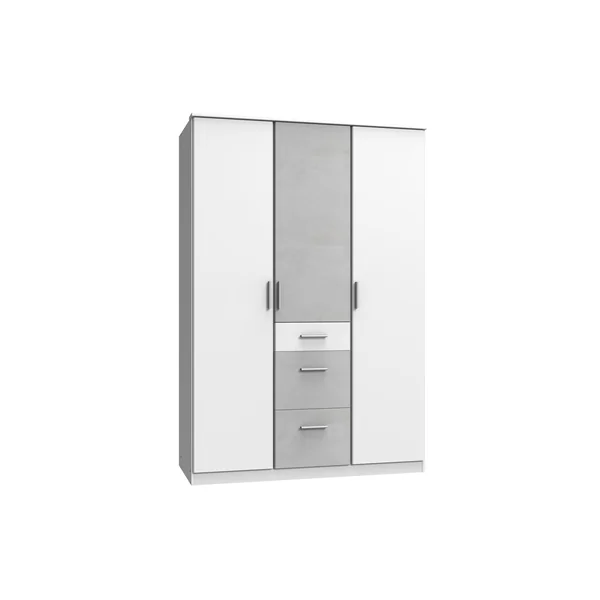 Armoire enfant contemporaine 135 cm Johane