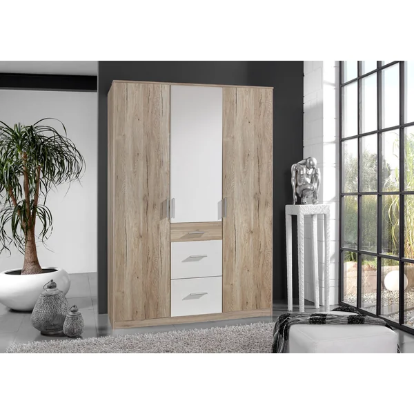 Armoire enfant contemporaine 135 cm Johane