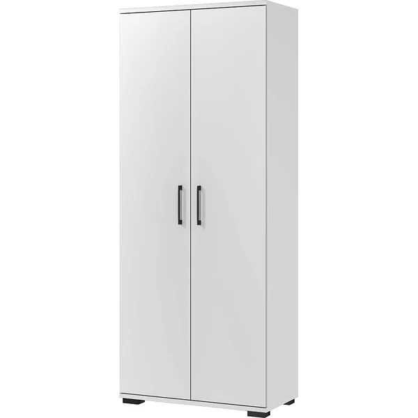 Armoire haute de bureau gris clair Organza