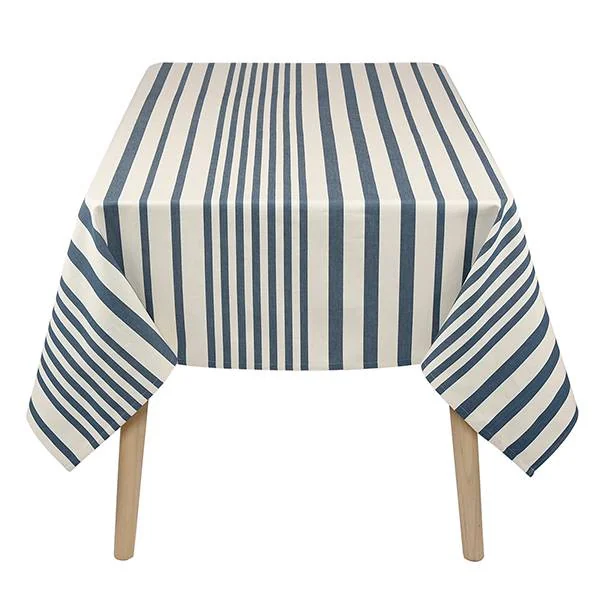 ARTIGA Nappe coton Adour - Bleu - 160 x 160 cm