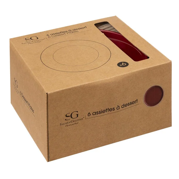 ASSIETTE A DESSERT MARIE GRENAT D.20CM