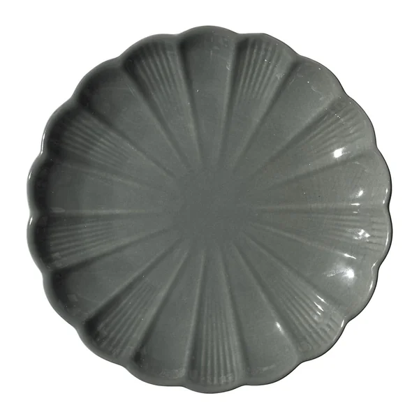 ASSIETTE DESSERT CALISTA GRIS D20CM