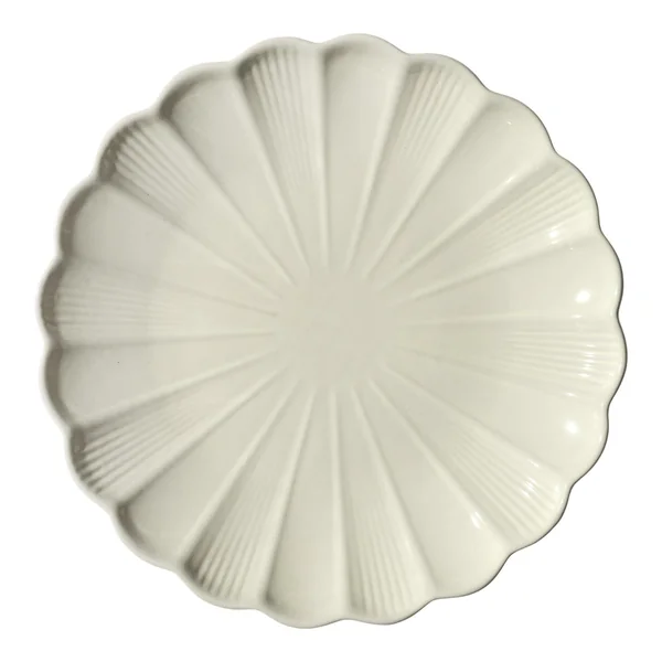 ASSIETTE PLATE CALISTA ECRU D27CM