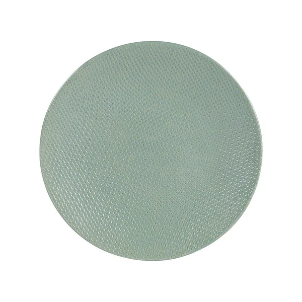 Assiette à dessert en grès effet martelé vert Vesuvio - Ø 21 cm