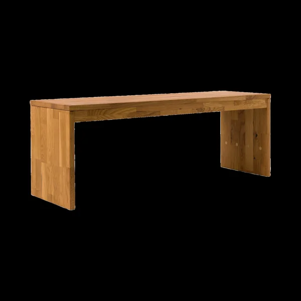 Banc bois massif 2 places Cyriel - Chêne Massif