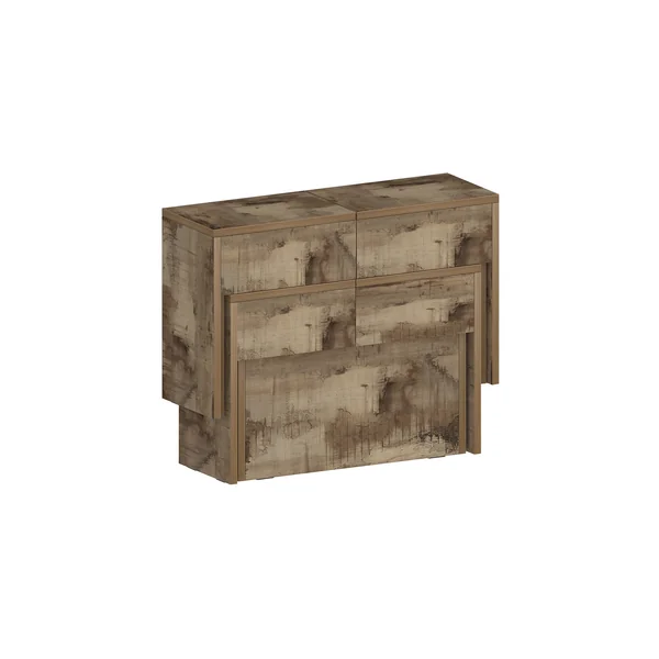 Banc extensible contemporain coloris érable Montoya
