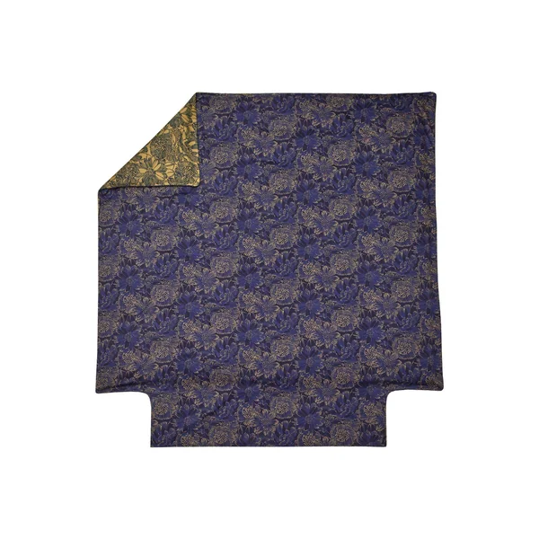 BLANC DES VOSGES Housse de couette satin Elixir - Indigo - 200 x 200 cm