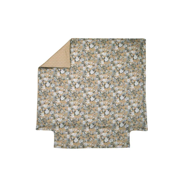 BLANC DES VOSGES Housse de couette satin Impérial - Chanvre - 260 x 240 cm