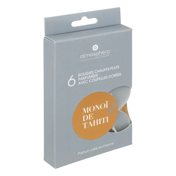 BOUGIE CHAUFFE PLAT IZOR MONOI X6 PIECES