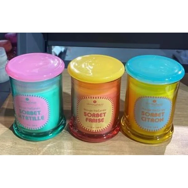 BOUGIE PARFUMEE VERRE SORBET 160G