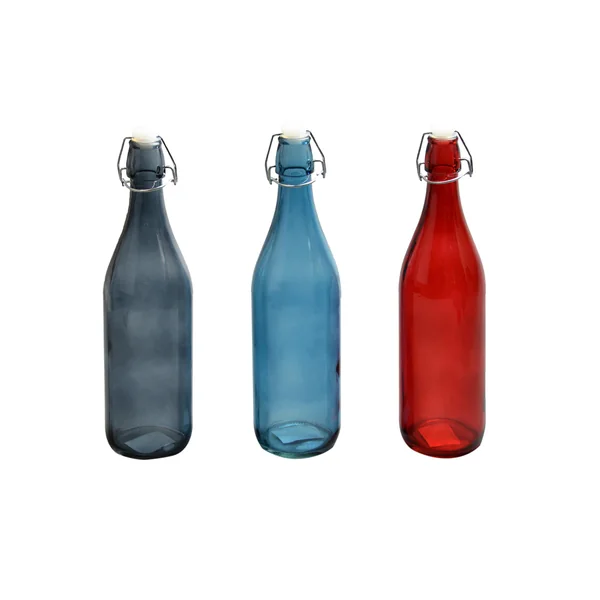 BOUTEILLE VERRE COLOREE 1L