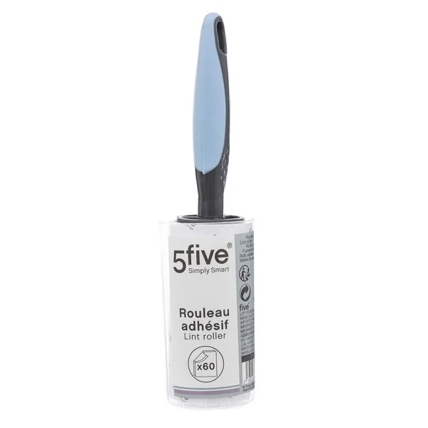 BROSSE A VETEMENTS ADHESIVE 60 FEUILLES MANCHE RUBBER