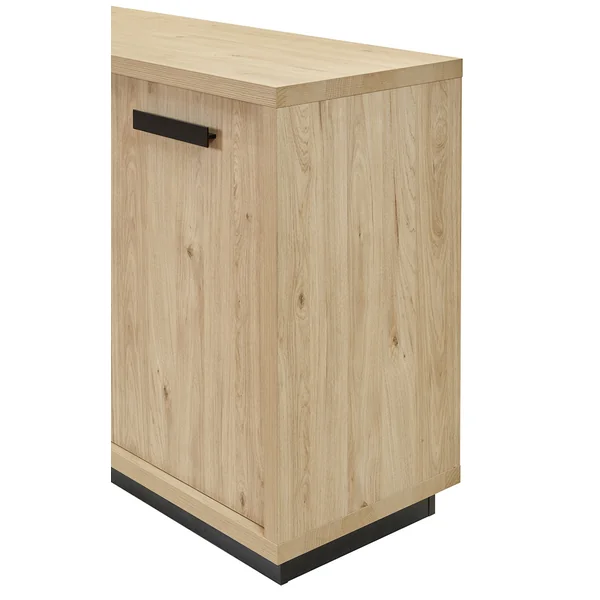 Buffet/bahut contemporain 240 cm chêne clair Tiffanie