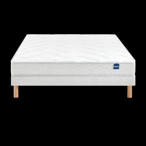 BULTEX Ensemble matelas et sommier Back to Basics - 160 x 200 cm