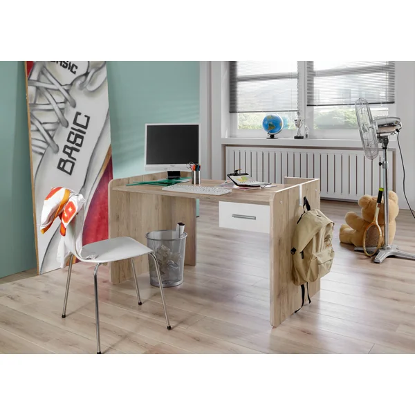 Bureau droit enfant réglable contemporain Johane
