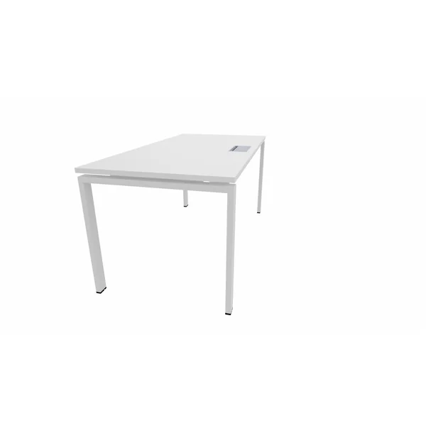 Bureau individuel avec trappe passe-câbles Producteo