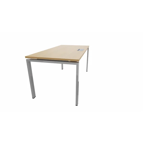 Bureau individuel avec trappe passe-câbles Producteo