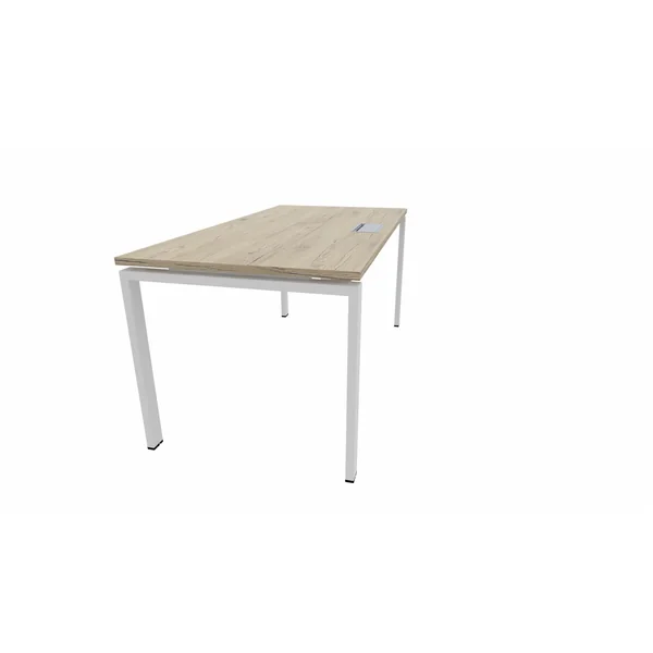 Bureau individuel avec trappe passe-câbles Producteo