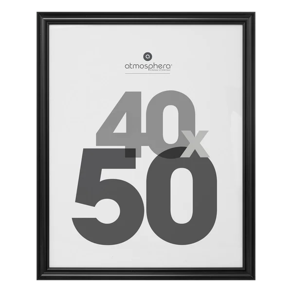 CADRE PHOTO NOIR MAE D.40X50CM