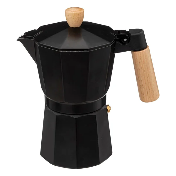 CAFETIERE ITALIENNE NOIR BOIS 6 TASSES