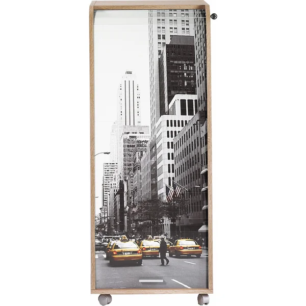Caisson de bureau à rideau mobile H 117 cm Argo | Matelpro