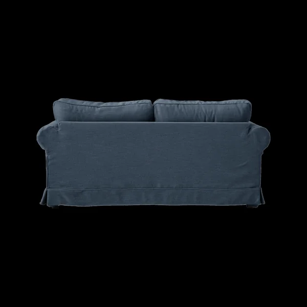 Canapé tissu déhoussable Naxos - Bleu - 3 places