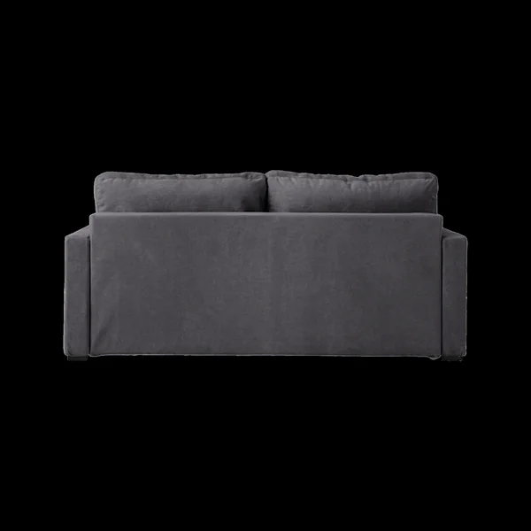Canapé tissu déhoussable Oslo - Anthracite - 3 places