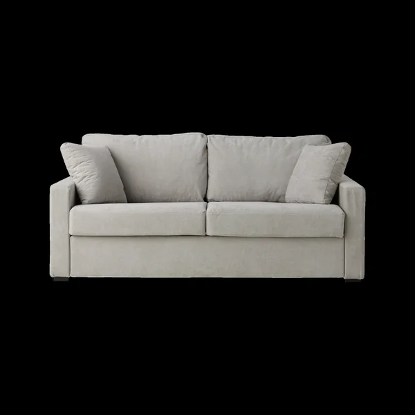 Canapé tissu déhoussable Oslo - Gris - 3 places
