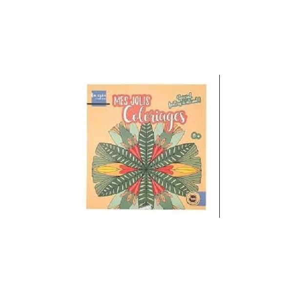 CARNET DE COLORIAGE MANDALAS POUR FEUTRES A ALCOOL 19X20CM