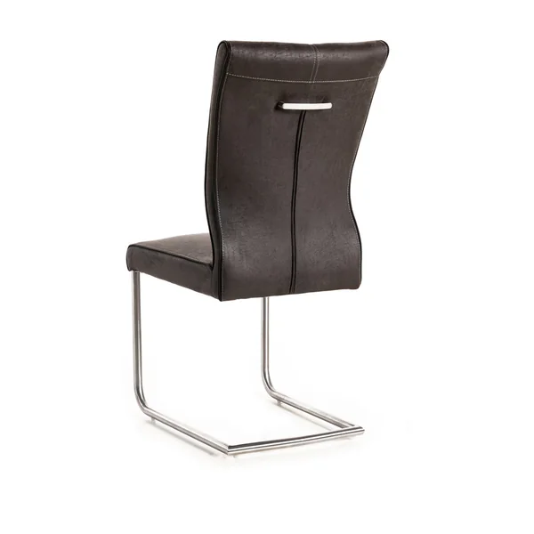 Chaise de salle à manger moderne en tissu (lot de 2) Alessia