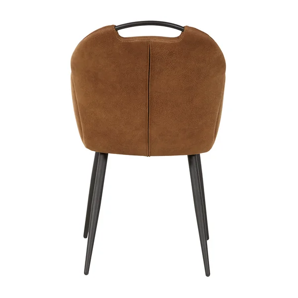 Chaise de salle à manger moderne en tissu (lot de 2) Maddie