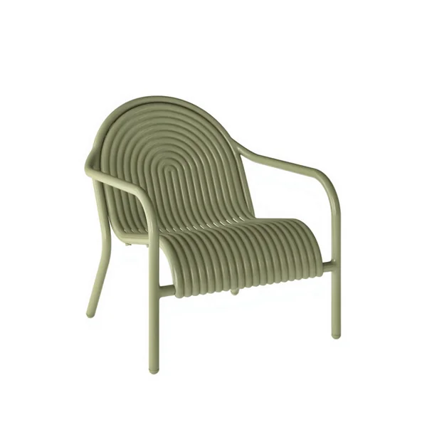 Chaise extérieure GROOVE lounge Mousse TOM DIXON