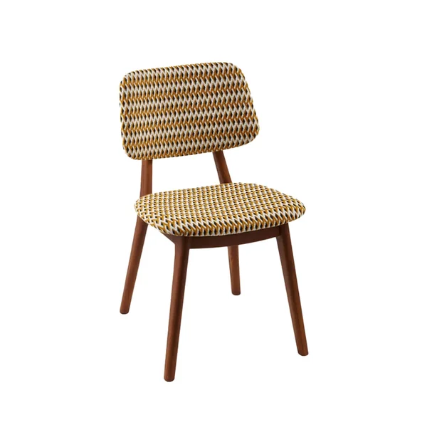 Chaise HAPPY DAYS Geo Ocre POLSPOTTEN