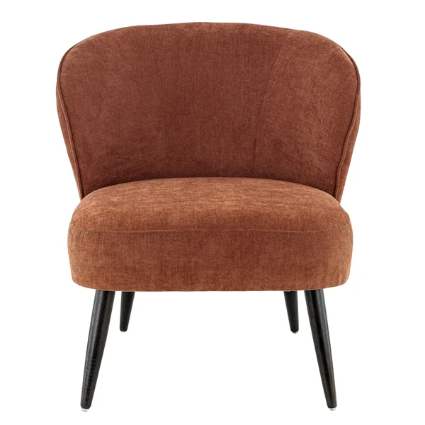 Chaise lounge de restaurant en tissu Enzo