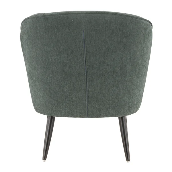 Chaise lounge de restaurant en tissu Enzo