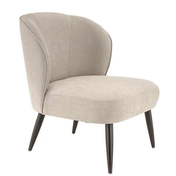 Chaise lounge de restaurant en tissu Enzo