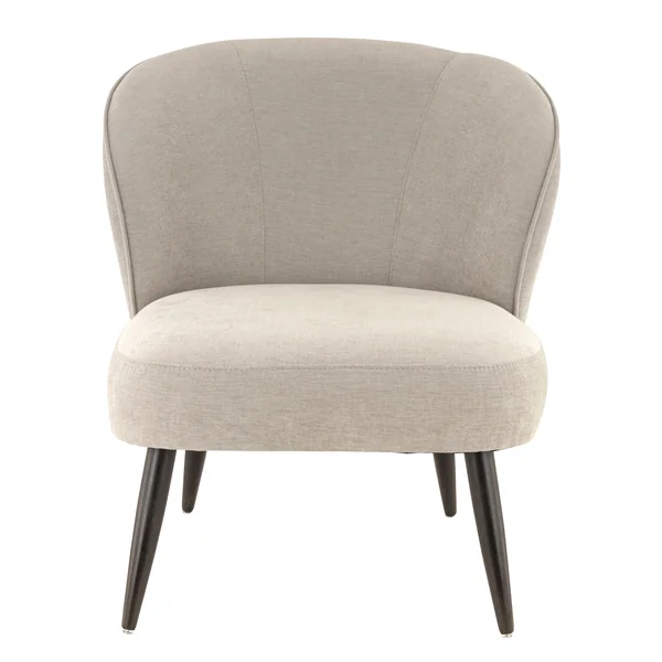 Chaise lounge de restaurant en tissu Enzo