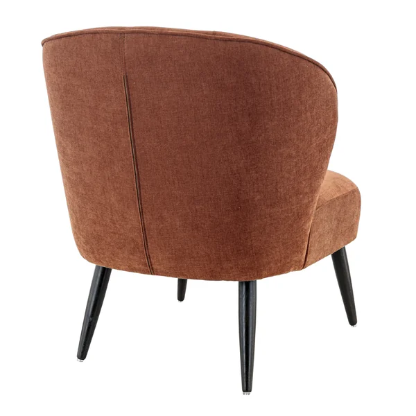 Chaise lounge de restaurant en tissu Enzo
