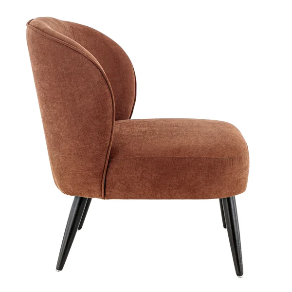 Chaise lounge de restaurant en tissu Enzo