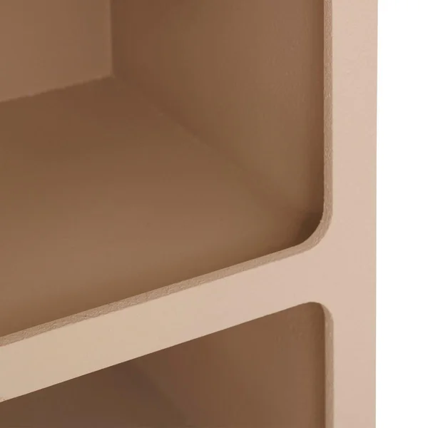 CHEVET 2 NICHES SOLEYA BEIGE D.40X30X55CM