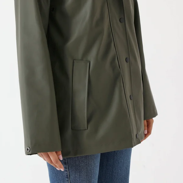 Ciré imperméable en polyester recyclé(**), kaki