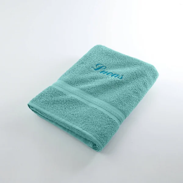 Collection serviettes de bain personnalisables confort moelleux, vert d'eau